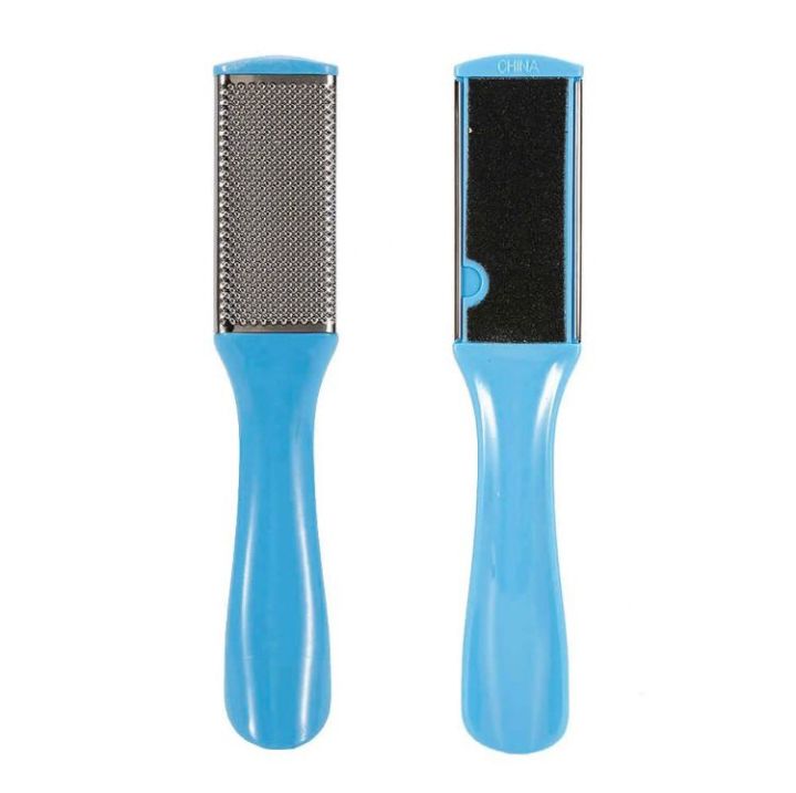 Stainless Steel Foot File Dual Sided Hard Dead Skin Callus Remover Pedicure Feet Care Tool - Dead Hard Skin Callus Remover Scraper