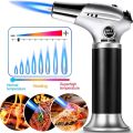 Butane Torch, Kitchen Refillable Butane Blow Torch with Safety Lock. 