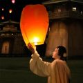 Pack of 3 / 6 / 10 Sky Lantern Flying Balloon- Air Balloon - Best Flying Balloon - Hot Air Balloon - Imported sky Lanterns for birthday party weddings anniversary wishing lanterns Multicolor. 