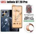 3 IN 1 infinix GT 20 Pro Ceramic Tempered Glass for infinix GT 10 Pro Smart 8 7 8 Pro 8 Plus Note 40 30 10 Pro Camera Lens Glass Screen Protector and Back Film. 