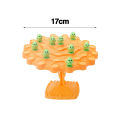 Balance Tree Toy with 45 Dino Chess Pieces Dinosaur Balance Tree Toy Fun Parent-child Interactive Game for Concentration Training Balance Tree Toy Set. 