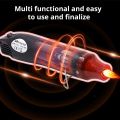 220V 300W Hot Air Heat Gun - Handheld Mini Electric Heat Tool Sealer, Multi-Function Portable Blower for DIY Craft Embossing, Shrink Wrapping, and Clay Craft. 