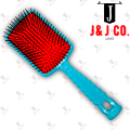 Paddle Hair Brush For Silky Hair Without Tips (Size = 24.5 x 9 x 3 cm). 
