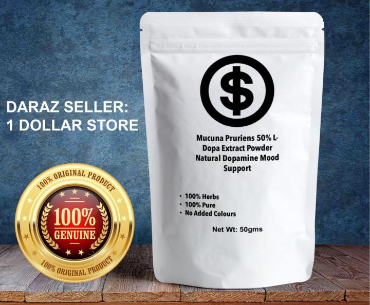 Mucuna Pruriens 50% L-Dopa Extract Powder 50GMS