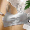 Beautiful back underwear, women's sports bra, thin suspenders, popular chest wraps, student girl bandeau Free size 30 to 36. 