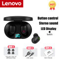 100% Quality+COD Lenovo E6S Earbuds Portable Bluetooth Earphones Wireless TWS Stereo Headset. 