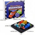 Puzzle traffic rush hour game, racing rush hour car Huarong Road logical reasoning desktop game, children's puzzle toys, childre. 