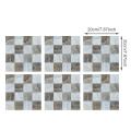 Topsky 3D Brick Wallpaper,Stone Textured,Waterproof Peel And Stick Tile Backsplash For Home Design,Livingroom,Bedroom,Kitchen And Bathroom Decoration(6 Tiles). 