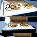 Customized Name Cufflinks Gift Set For Men. 