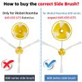 Main Side Brush Hepa Filter For iRobot Roomba 600 Series 692 690 680 660 651 650 620 618 610 620 625 670 695 564 552 Spare Parts-Set J. 