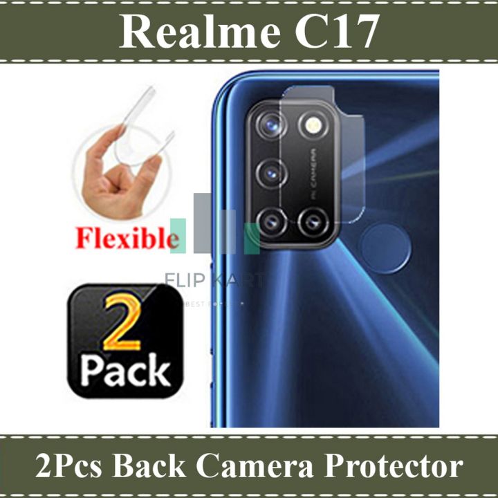 Realme C17 Back Camera 9H Gorilla Flexible Protector For Realme C17 - 2Pcs