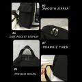 Backpacks Women Korean Style Harajuku Multifunction Travel Large Capacity Backpack Retro Solid Waterproof Bag Students Preppy. 