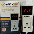 Woxsn Automatic Digital Power Protection , AC volt Protector Over | Under Voltage Protection For AC Cabinet Smart Monitor Fridge & Deep Freezer accessories, Timer Relay Breaker Muhafiz Switch. 