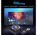 i96  android 8GB+128GB 13 tv box romote 8 K ulta hd Quality 5.0 bluetooth voice remote controle. 