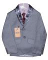 Boy Pent Coat Grey. 