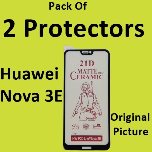 Huawei%20Nova%203E%20Matte%20Ceramic%20Sheet%20Protector%20for%20Gaming%20,%20Pack%20of%202%20Protector%20-%20Image%205