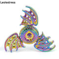 Lesiostress Fidget Spinner The wings of the Dragon Eye Gyro Metal Hand Spinner Fingertip Spinning Top Toys. 