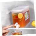 Cold Bucket Water Dispenser Refrigerator Fridge Faucet Iced Beverage Dispenser Iced Tea Pitcher Water Cooler Dispenser for Home Fruit Tea Dispenser Party Water Container Cold Drink. 