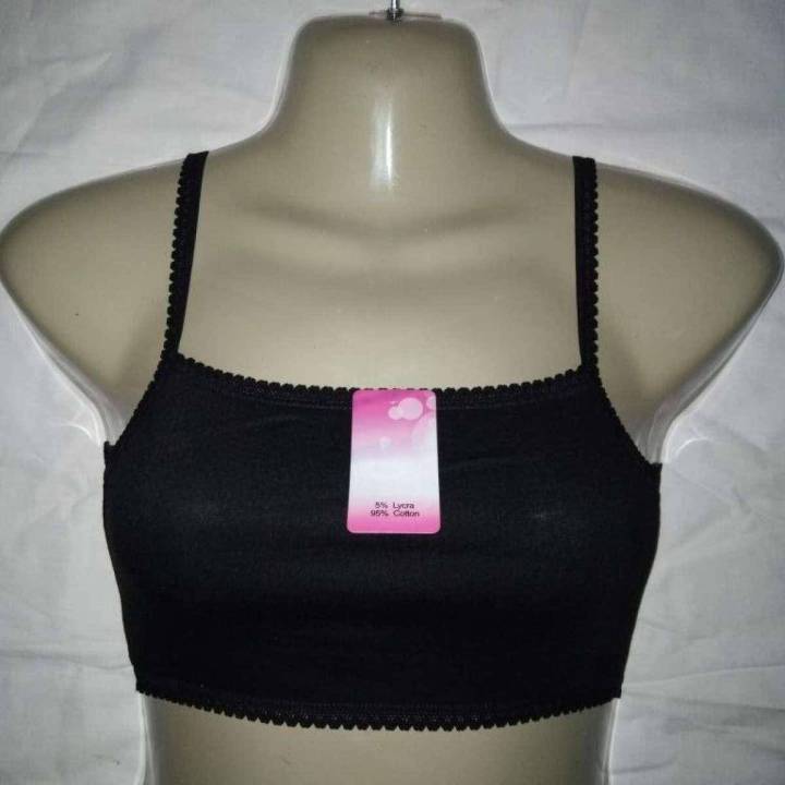 BLACK BEAUTIFUL BIDI MIDI BRA FOR SCHOOL AND DAILY USE FOR GIRLS AND TEENAGERS