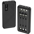 Sovo X19 30000 Mah Power Bank 22.5w Fast Charging 3 Built-in Cable's With Bigger Flashlight Dual Input Micro Type C power bank (Original). 