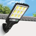 Solar Lights for Garden Patio Path Yard Solar Street Lights Outdoor Solar Lamp Waterproof Security Lighting COB Solar Powered Energy Street Light Outdoor Lamp Sensitive Light Control PIR Motion Inductor Lighting Solar Light Outdoor Garden Lamp. 