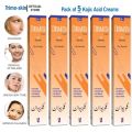 Pack of 5 - Clobewate Kojic Acid Cream for All Skin Types - Moisturizing Skincare Solution with the Power of Kojic Acid - Exclusive Combo Offer. 