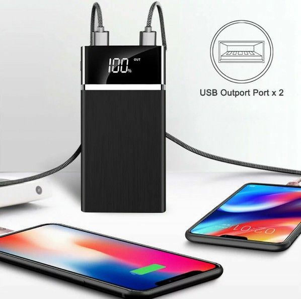 Cherry Power Bank（10000mAh )Portable Charger Power Bank for Heated Vest AND Mobile Phone(PB-10,000 MaH)