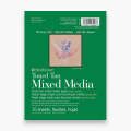 Strathmore Series 400 Mixed Media Pad Toned Tan 300gsm - 6 x 8 inch - 15 Sheets. 