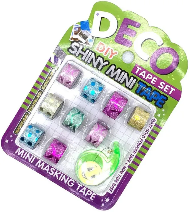 Shiny%20Mini%20Tape%20Set,%209%20in%201%20with%201%20Cut,%20Colors%20-%20Image%203