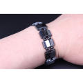 Magnetic Therapy For Pain Relief And Weight Loss Magnetic Bracelet Natural Black Gallstone Beaded. 