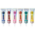 HUXIABEAUTY Pack of 6 Neon Colors Eye Shadows For Girls  And Women. 