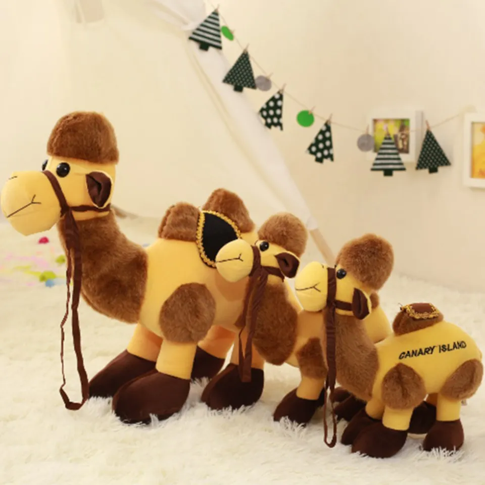 Camel Plush Toy High Simulated Washable Skin friendly Cute Camel Plush Stuffed Toy Cushion for Decoration Daraz.pk