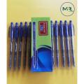 One Pack of SIGNATURE BLU Ball Point Pens (10 Pcs). 