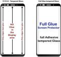 For Huawei Nova 3E 6D Gorilla Glass Screen Protector Edge to Edge - Black. 