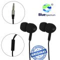 Original blue spectrum m5 handsfree Stereo Earphones High Base For All Android Mobile Phones / Original Handfree for Gaming. 