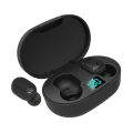E6S TWS Wireless Bluetooth Headset Waterproof Noise Cancelling LED Earbuds with Mic Wireless Headphones Bluetooth Earphones. 