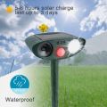Solar Ultrasonic Animal Repellent Dog Cat Deer Skunk Raccoon Pest Outdoor Garden C R1842 ULTRASONIIC. 