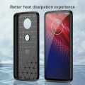 Motorola Moto Z4 / Z4 Play Case Bumper Rubber Silicon Carbon Fiber Flexible Protective Cover For Motorola Z4. 