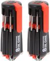 8 in 1 Multi-Function Screwdriver Kit, Tool Kit Set with LED Portable Torch | Multi Screwdriver 8 in 1 | Screwdriver Set | Powered Repair Tool for Car Outdoor (Battery Not Included). 
