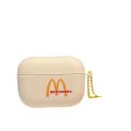Frosted McDonald's Airpods1/2/3 Substitute Apple Pro2 Earphone Protective Cover Creative Color Painted Soft Case. 