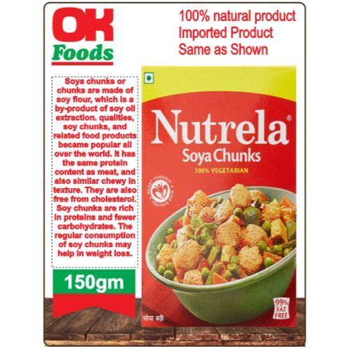 Nutrela High Protein Soya Chunks 150gm
