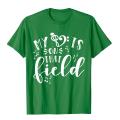 My Heart Is On That Field Band Mom Music Tshirt Preppy Style T Shirts For Men Cotton Tops Shirt Slim Fit Cute. 
