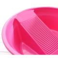 Washboard Washing Clothes Hand Wash Board - Compact Bucket, Basin for Laundry. 