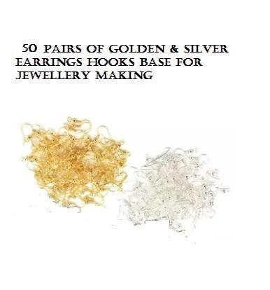 50%20Pairs%20Of%20Golden%20&%20Silver%20Earrings%20Hooks%20Base%20For%20Jewellery%20Making%20-%20Image%204