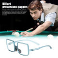 Oufeiton No Blind Spots Billiards Eyewear Pro Snooker Glasses for Billiards Players Adjustable Nose Pad Full Frame Competition Eyewear Professional Billiards Goggles Tr90 Frame Billiards Eyewear. 