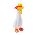 Duck Ornaments Exquisite Details Home Decoration Glass Vivid Animals Crafts Ornaments for Table. 