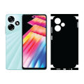 INFINIX HOT SERIES 0007 Black Sheet Anti-stain Wrap lamination Cover Full Covering 360 Hot 6 Pro,7 Pro,8,8 Lite,9,9 Play,10,10 Play,10i,10s,10s NFC,10T,11,11 Play,11s,12,12 Play,12i,20 Play,20i,30,30 Play,30i. 