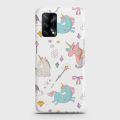 Oppo F19 Cover - SkinLee HQ Hard Case - Neon Rainbow Unicorn - SKINLEE-475-1-846-647. 