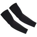 Arm Sleeves for Men, Women and girls UV Protective Long Sun Sleeves Full Hand Black - White - Camel Cotton Arm Sleeves best for Clothing Cycling Golf Running Driving Moisture Wicking & Stretch. 