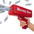Rain Money Gun Paper Playing Spary Money Toy Guń Prop Money Gun with 100 Pcs  Super Money Guns Playing Spary Money Gun Fake Bill Money Shooter Toy Birthday Decorations,  Weddings, Baby/Bridal Shower,  Anniversary Party.. 